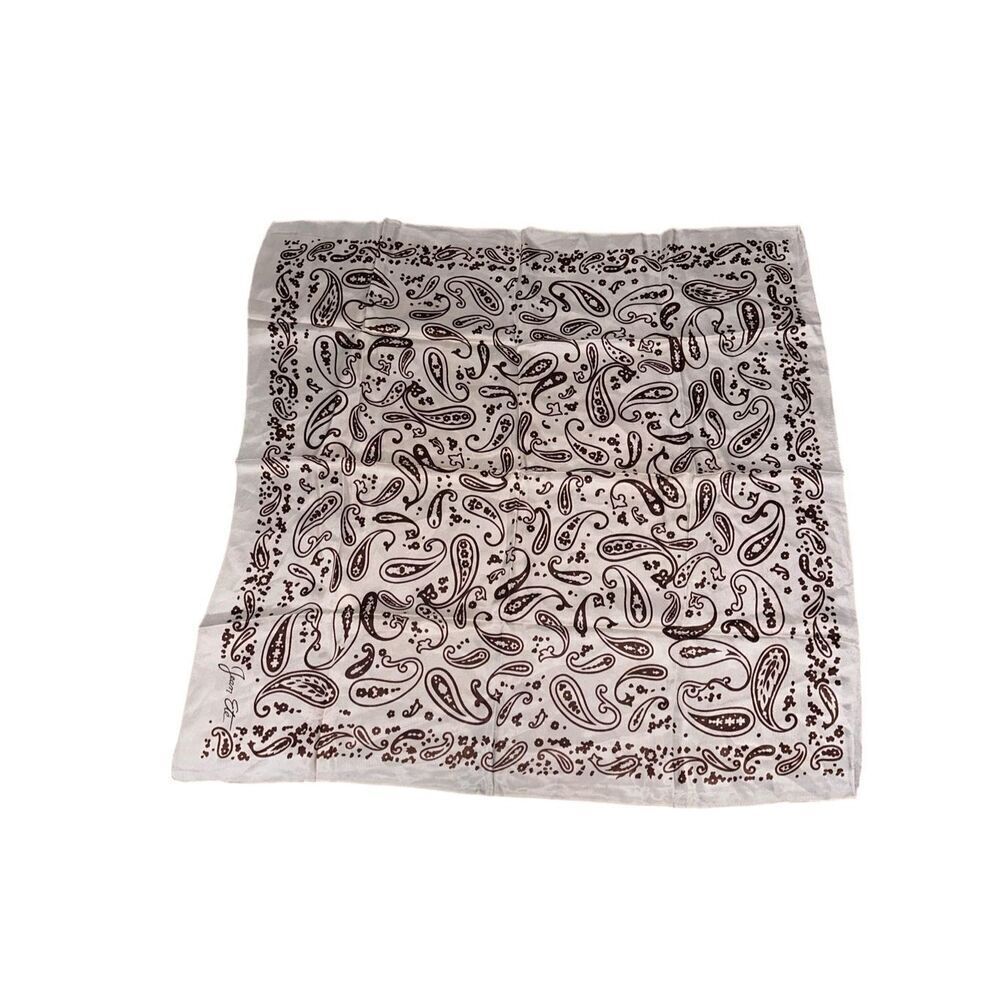 Vintage Mid-Century Jean Ete Abstract Print Scarf multicolor- Head scarf, fancy